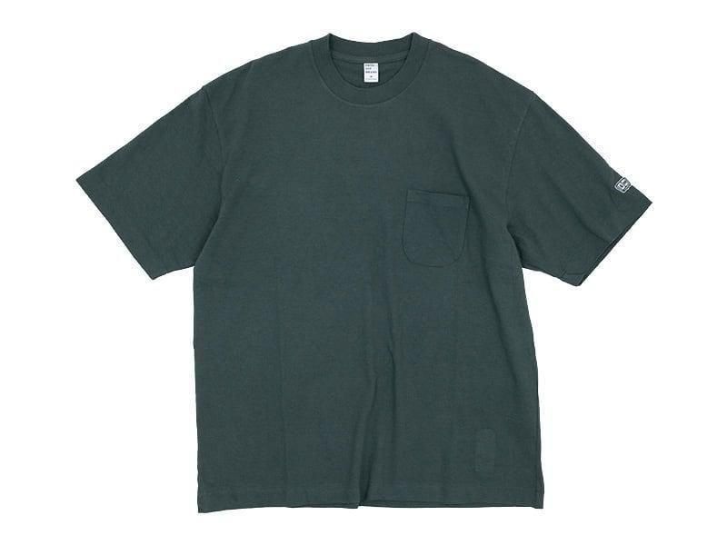 ENDS and MEANS Pocket Tee Solid Dull Green