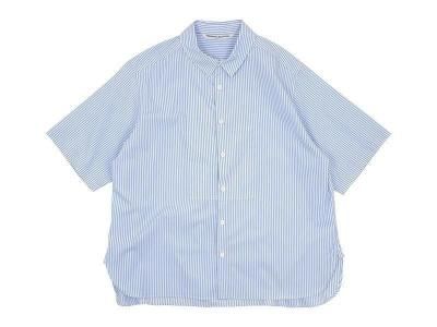 Charpentier de Vaisseau Scot Cotton H/S Shirt LIGHT BLUE STRIPE