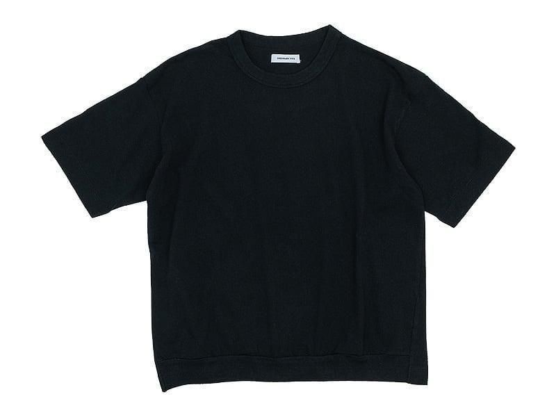 ordinary fits DROP RIB TEE BLACK