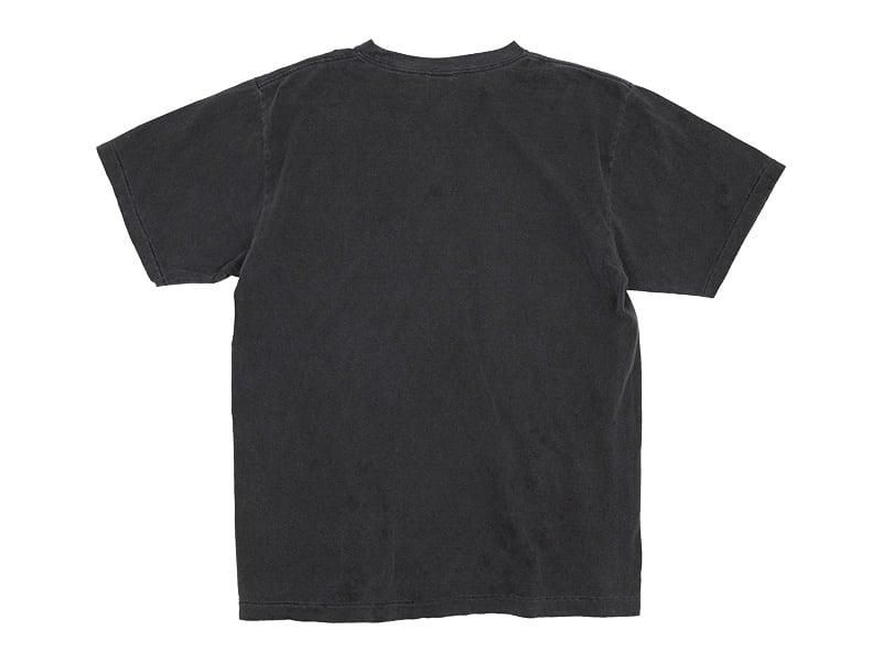 ordinary fits PIGMENT DYEING TEE BLACK