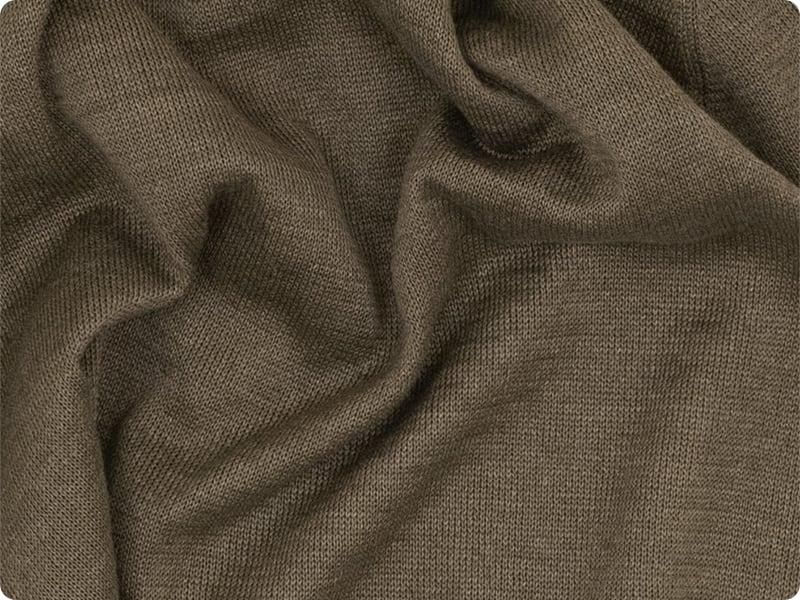 Atelier d'antan Fescaʥե Linen Knit No Collared OLIVE