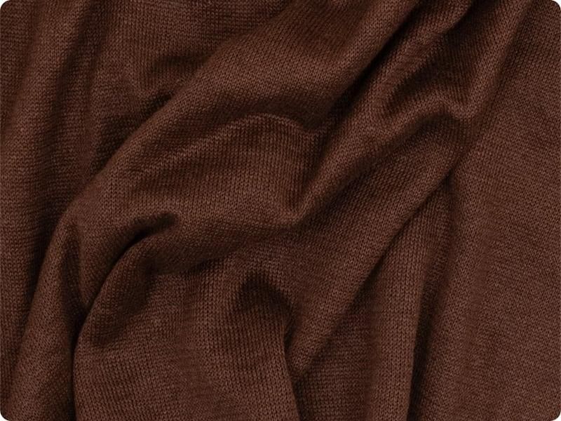 Atelier d'antan Fescaʥե Linen Knit No Collared DARK BROWN