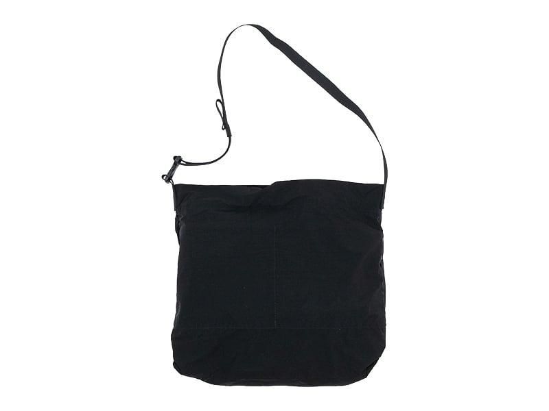 ENDS and MEANS Packable Sholder Bag TRUE BLACK