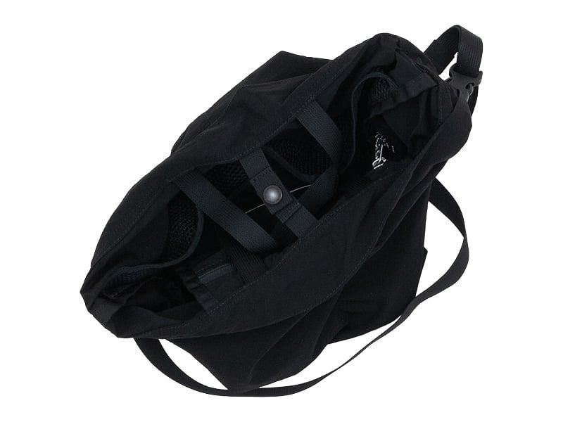 ENDS and MEANS Packable Sholder Bag TRUE BLACK