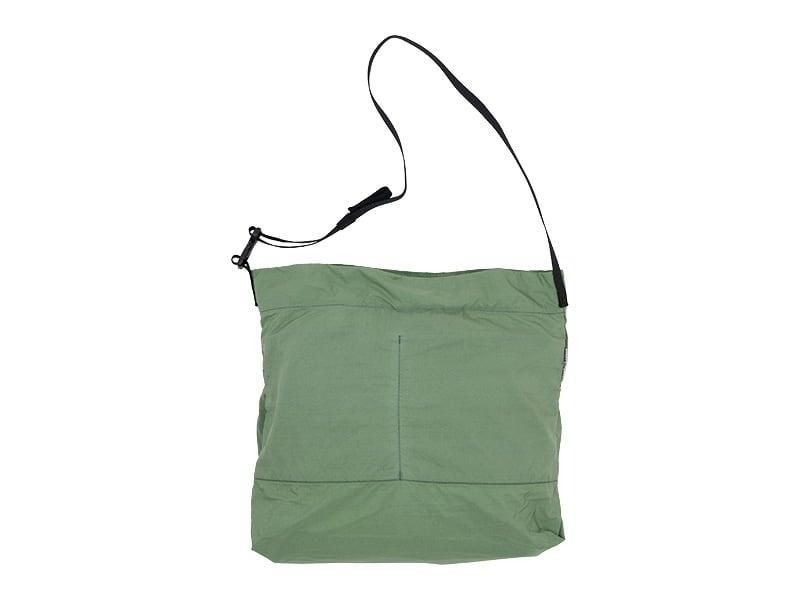 ENDS and MEANS Packable Sholder Bag GREEN