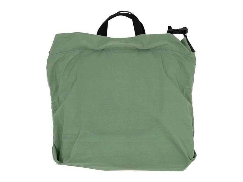 ENDS and MEANS Packable Sholder Bag GREEN