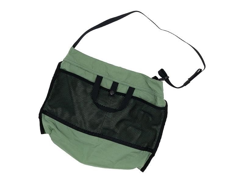 ENDS and MEANS Packable Sholder Bag GREEN