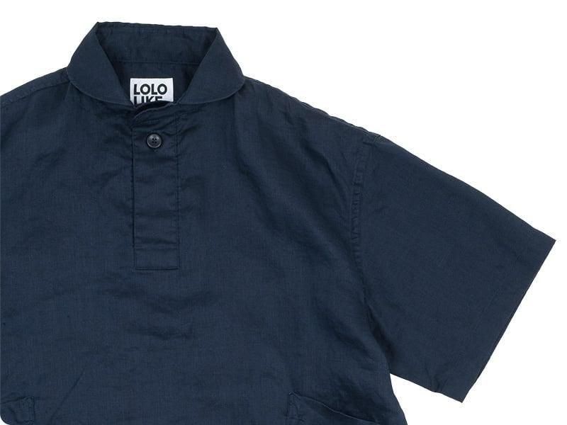 LOLO LIKE ֥ץ륪С Ⱦµӥå NAVY