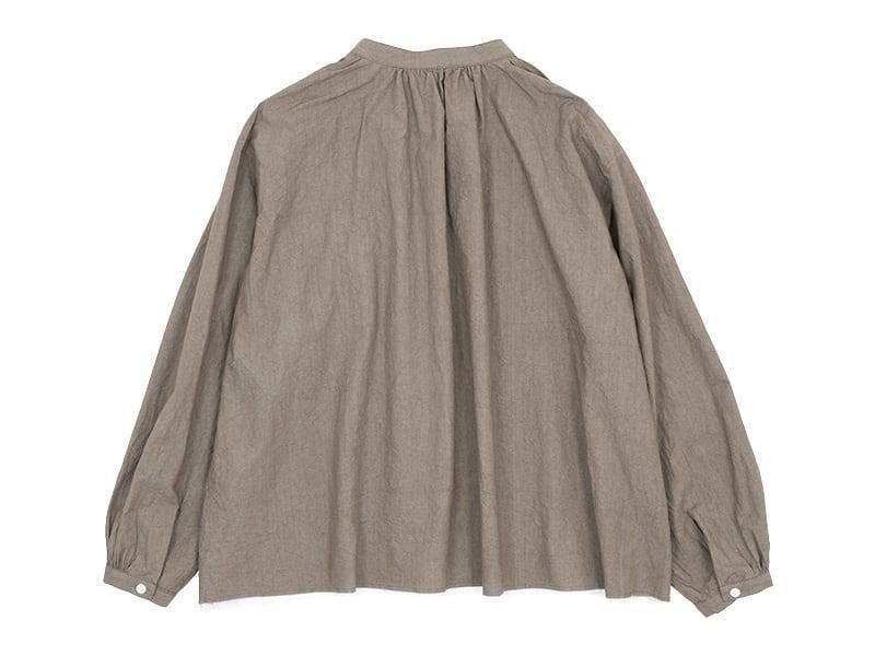 ordinary fits GATHER SHIRTS KHAKI