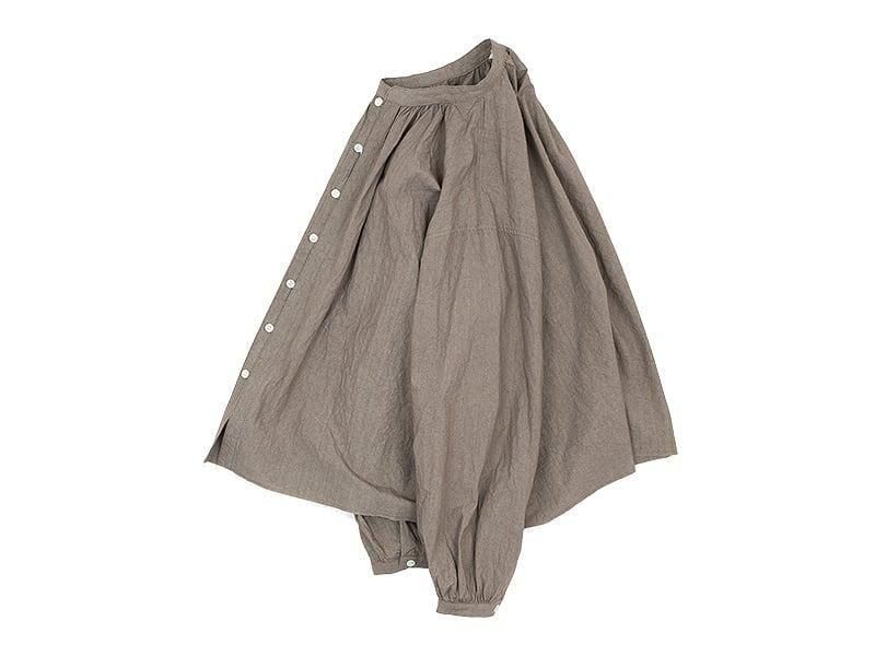 ordinary fits GATHER SHIRTS KHAKI