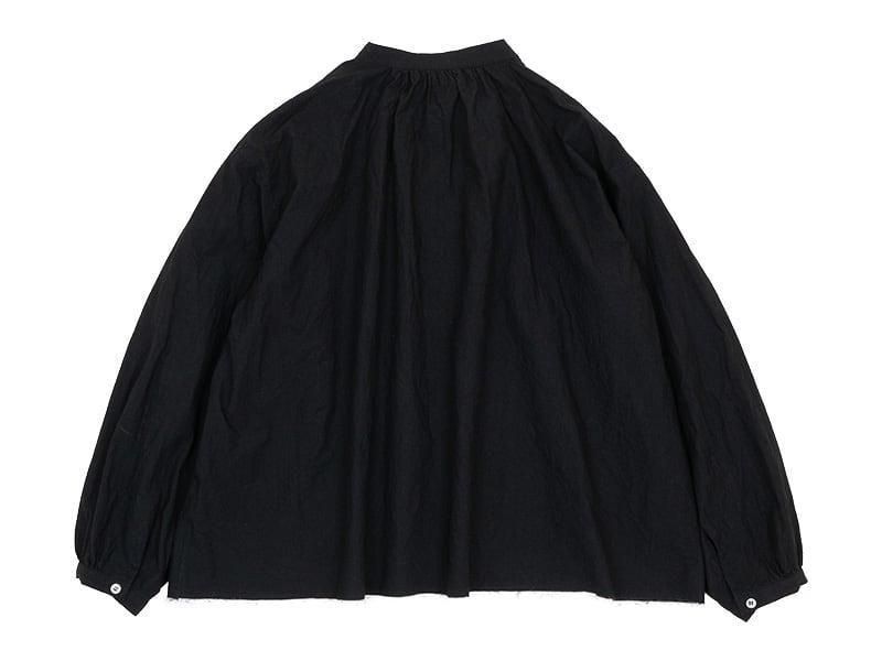 ordinary fits GATHER SHIRTS BLACK