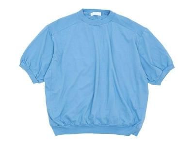 MHL. WIDE STRIPE COTTON NO COLLAR SHIRTS 040ECRU 〔メンズ