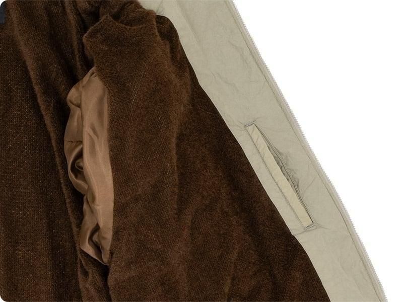 maillot nylon octa field blouson BEIGE