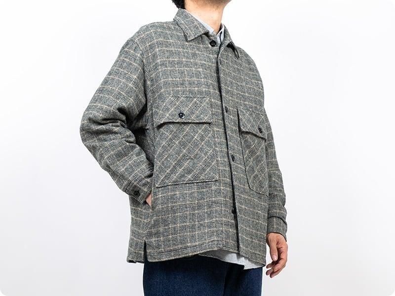 maillot tweedy cotton check shirt JK GLENN CHECK maillot通販