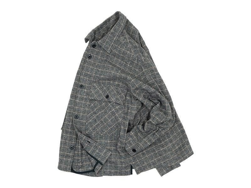 maillot tweedy cotton check shirt JK GLENN CHECK maillot通販
