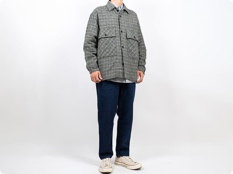 maillot tweedy cotton check shirt JK GLENN CHECK