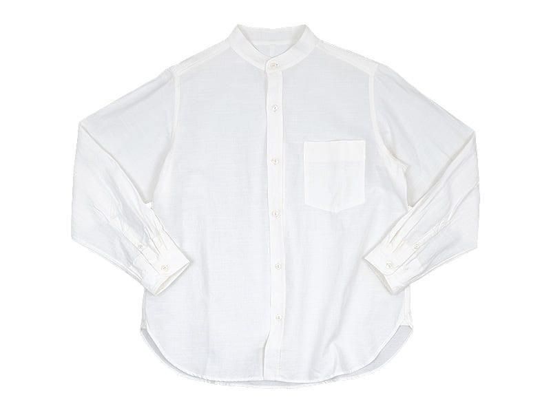 maillot sunset new stand collar shirt WHITE
