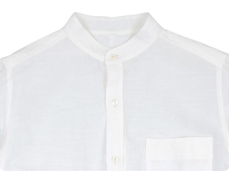 maillot sunset new stand collar shirt WHITE
