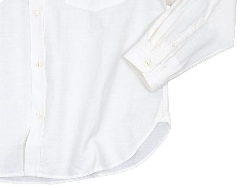 maillot sunset new stand collar shirt WHITE
