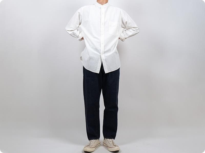 maillot sunset new stand collar shirt WHITE