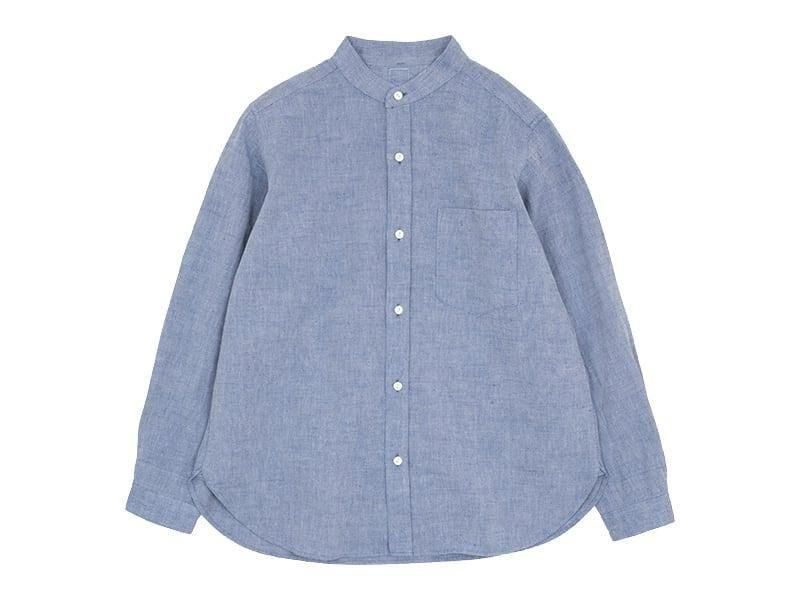 maillot sunset new stand collar shirt BLUE