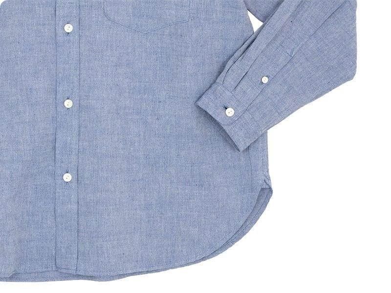 maillot sunset new stand collar shirt BLUE