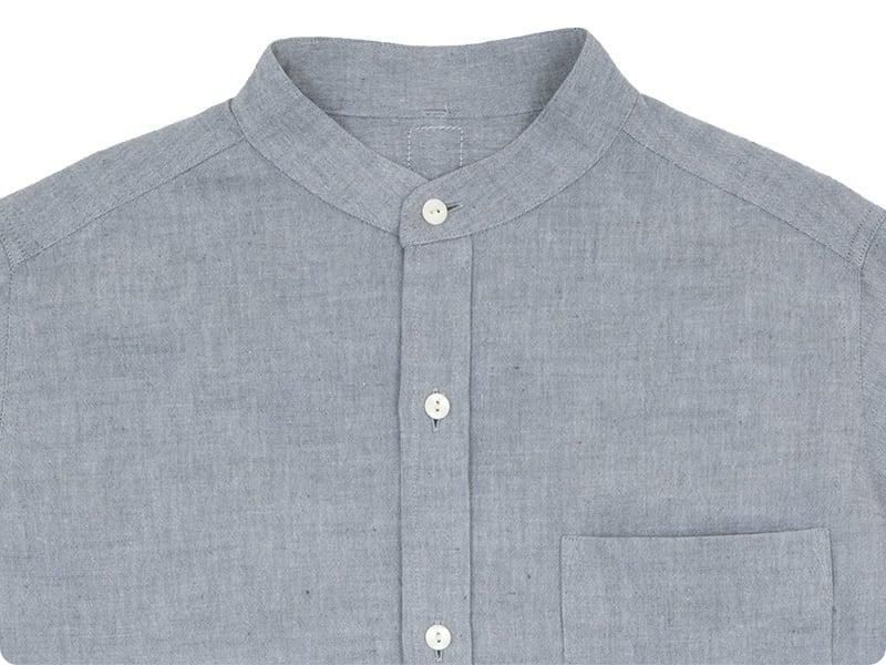 maillot sunset new stand collar shirt GRAY
