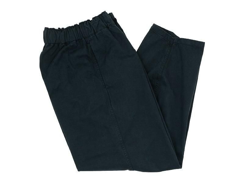 TUKI banana legs peach face twill garment dyed 26green