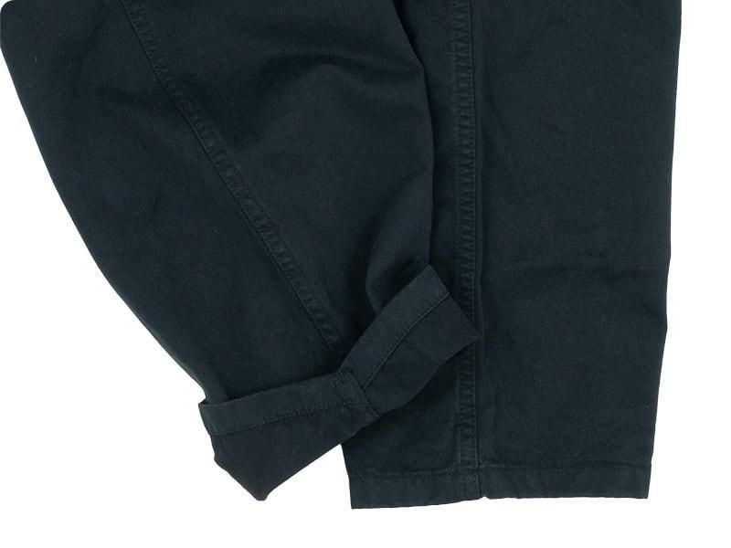 TUKI banana legs peach face twill garment dyed 26green