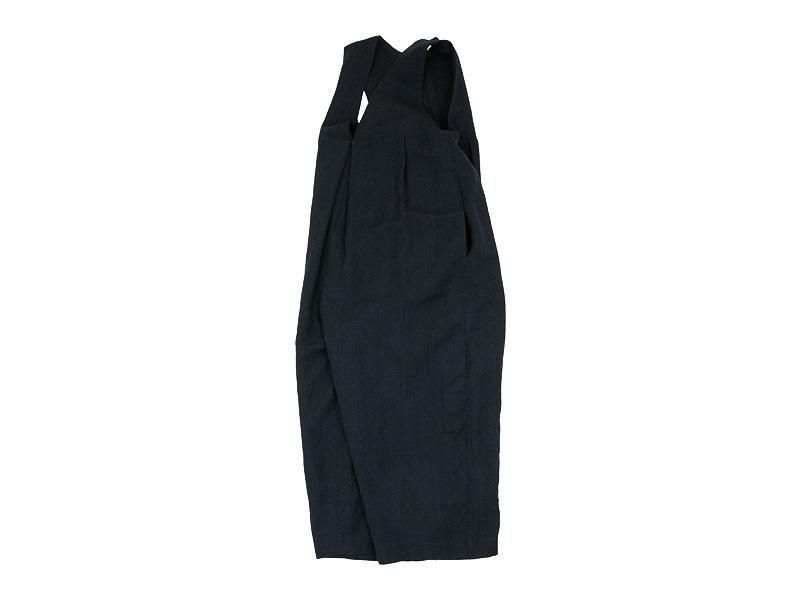 Atelier d'antan Dillonʥǥ Wool Linen Jumpsuit DARK GRAY