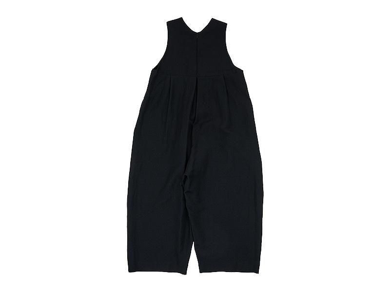 Atelier d'antan Dillonʥǥ Wool Linen Jumpsuit BLACK
