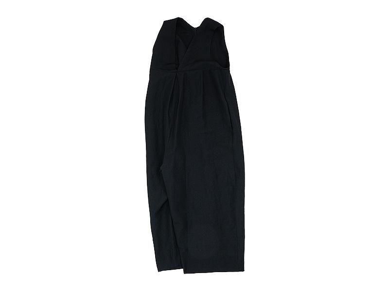 Atelier d'antan Dillonʥǥ Wool Linen Jumpsuit BLACK