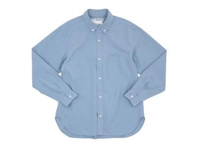 美品✨マーガレットハウエル ネッカチーフシャツ フレンチスリーブ コットンブルー 美品✨マーガレットハウエル ネッカチーフシャツ フレンチ