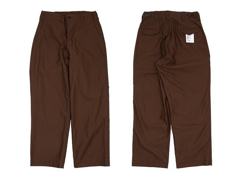TUKI field trousers 2 55chocolate