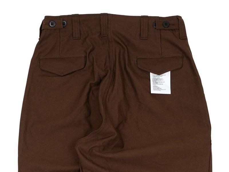 TUKI field trousers 2 55chocolate