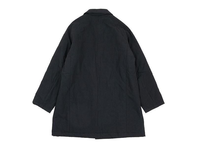 ordinary fits QUILT DELI COAT BLACK