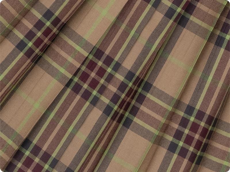 Charpentier de Vaisseau Bride O'neil of Dublin Kilt SkirtL-77 BEIGE x BROWN CHECK