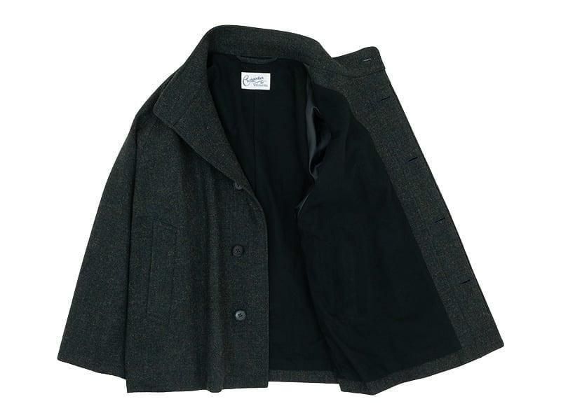 Charpentier de Vaisseau Trent Tweed Swing Top DARK GREEN