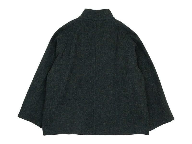 Charpentier de Vaisseau Trent Tweed Swing Top DARK GREEN