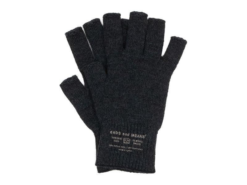 ENDS and MEANS Grandpa Gloves Mix Black