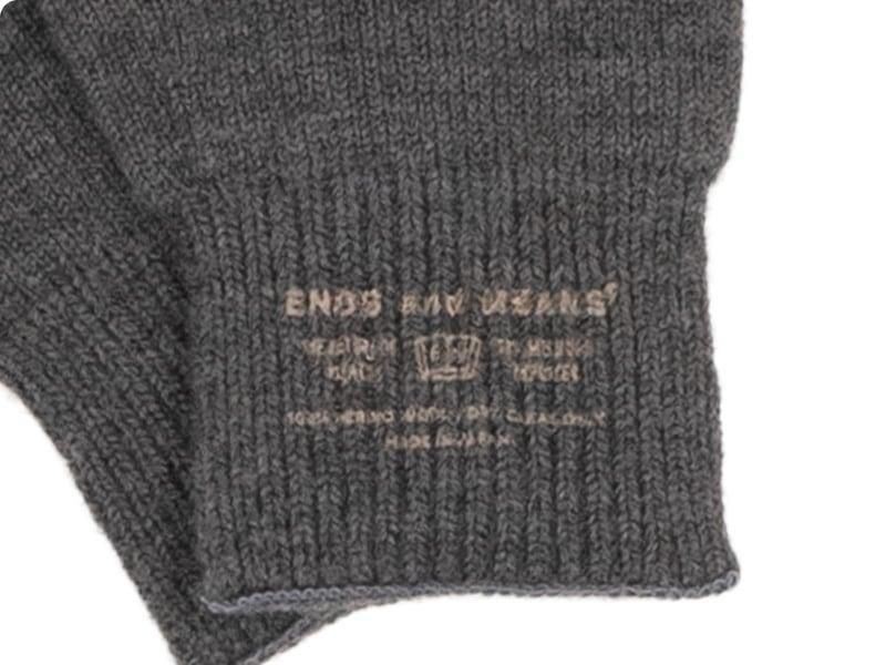 ENDS and MEANS Grandpa Gloves Mix Gray