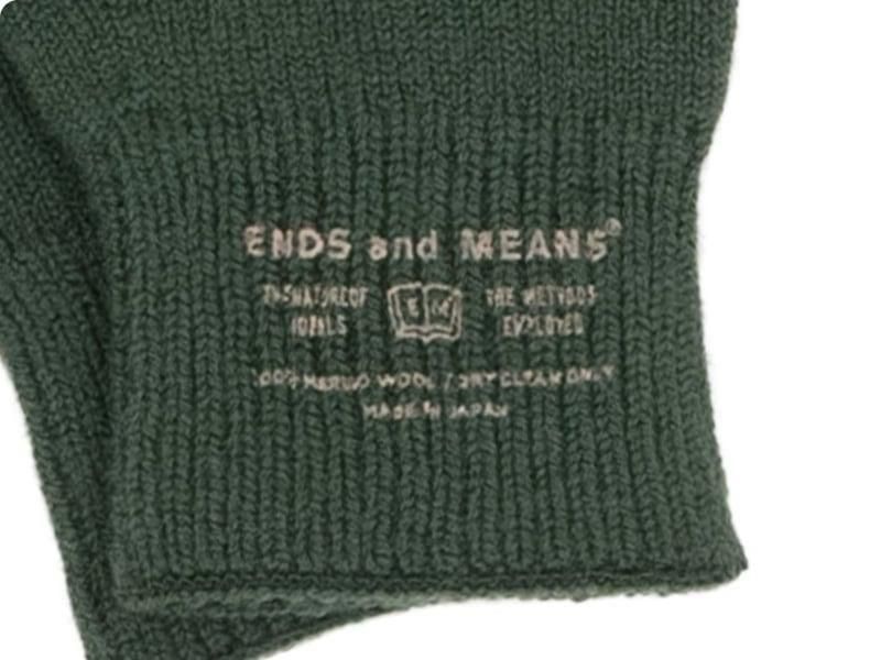 ENDS and MEANS Grandpa Gloves Basil