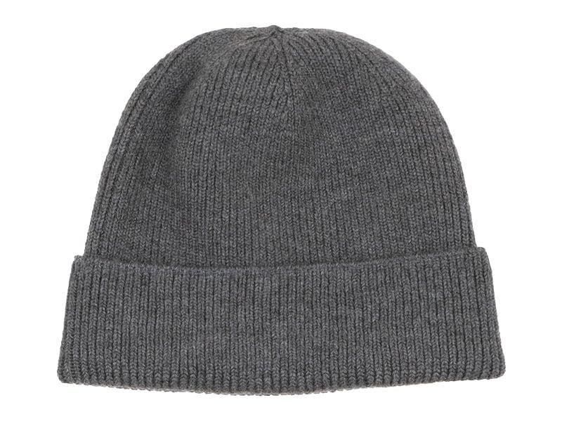 ENDS and MEANS Whole Garment Grandpa Knit Cap Mix Gray