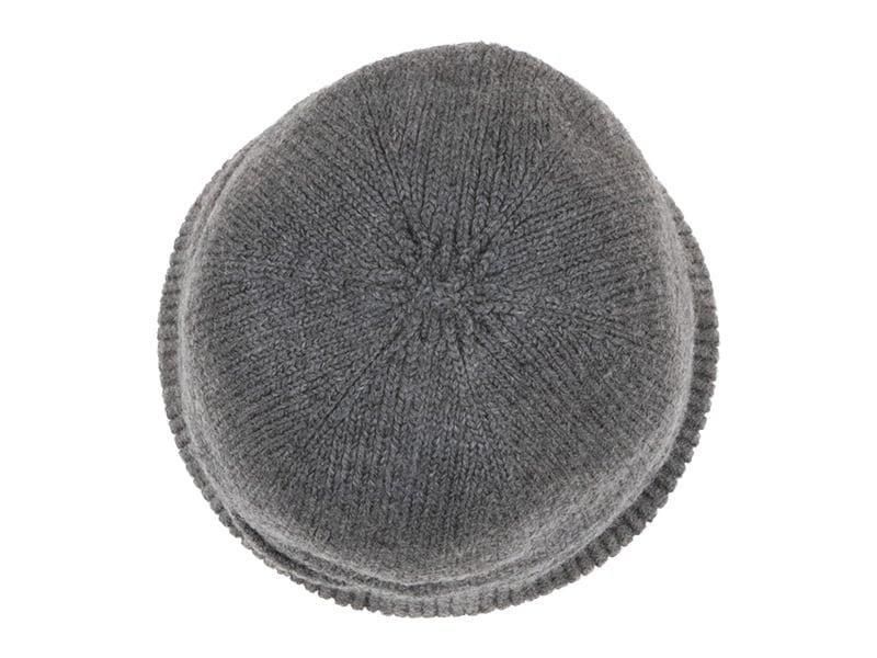ENDS and MEANS Whole Garment Grandpa Knit Cap Mix Gray