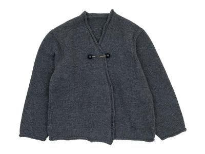 Atelier d'antan Degas(ドガ) Wool Knit Cardigan DARK GRAY