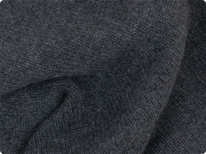 Atelier d'antan Rubin（ルビン） Wool Knit Crew DARK GRAY Atelier d