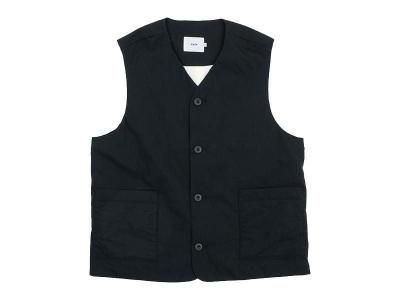 RINEN 綿ナイロンタイプライターベスト 10クロ