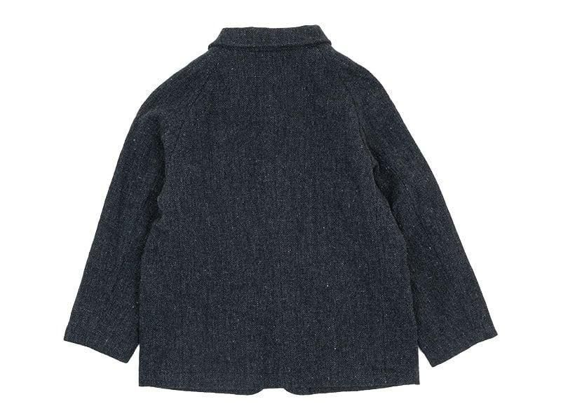 【極美品】RINEN リネン ツイードヘリンボーン ジャケット カバーオール M 極美品】RINEN リネン ツイードヘリンボーン ジャケット カバーオール