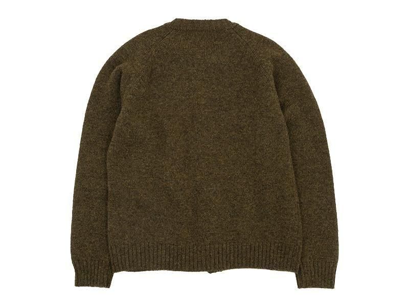 Charpentier de Vaisseau Katie Crew Neck Knit Cardigan OLIVE
