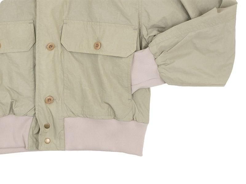 maillot nylon octa flight jacket BEIGE